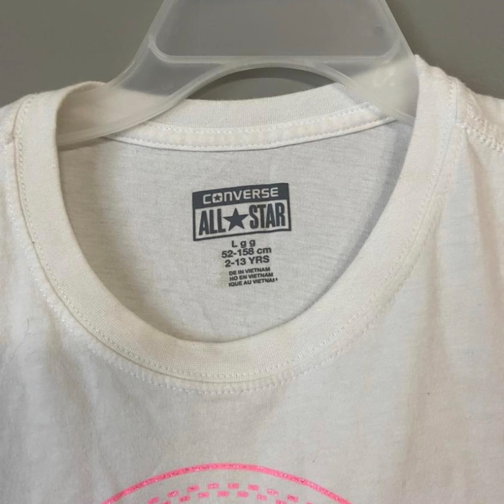 Converse girls T shirt size L